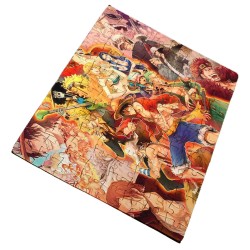 PUZZLE DE TAMAÑO Y PIEZAS A ELEGIR one piece personajes saga piratas trafalgar zoro rompecabezas educativo puzle