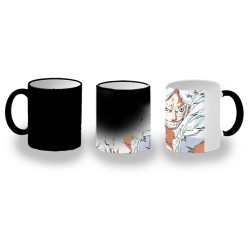 TAZA MÁGICA luffy nika one piece mugiwara rey pirata transformacion personalizada