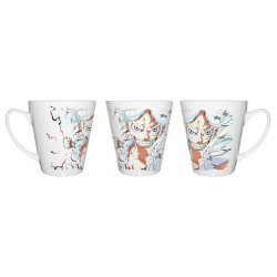 TAZA CÓNICA luffy nika one piece mugiwara rey pirata transformacion conica personalizada