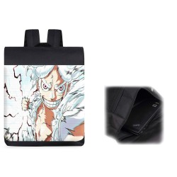 PACK MOCHILA Y ESTUCHE luffy nika one piece mugiwara rey pirata transformacion material escolar