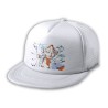 GORRA 5 PANELES REDECILLA TRASERA luffy nika one piece mugiwara rey pirata transformacion estilo rapero