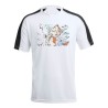 CAMISETA TÉCNICA FRANJA MANGAS NEGRA luffy nika one piece mugiwara rey pirata transformacion personalizada
