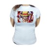 CAMISETA MUJER luffy nika recompensa one piece mugiwara rey pirata moda personalizada