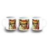 TAZA FOTOLUMINISCENTE luffy nika recompensa one piece mugiwara rey pirata BRILLA OSCURIDAD