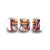 TAZA DE PLASTICO luffy nika recompensa one piece mugiwara rey pirata niños personalizada