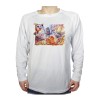 CAMISETA MANGA LARGA kaido vs luffy serie one piece luna wano younkou personalizada