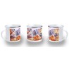 TAZA METALICA kaido vs luffy serie one piece luna wano younkou metal personalizada