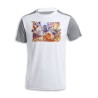 CAMISETA DISEÑO BICOLOR kaido vs luffy serie one piece luna wano younkou personalizada