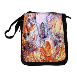 BANDOLERA REPORTERO MEDIANA BOLSO kaido vs luffy serie one piece luna wano younkou bolsa mochila hombro