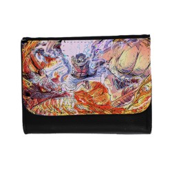 BILLETERA BILLETERO kaido vs luffy serie one piece luna wano younkou unisex negro monedero