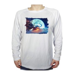 CAMISETA MANGA LARGA luffy...
