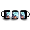 TAZA COMPLETAMENTE NEGRA luffy vs kaido one piece luna wano younkou personalizada