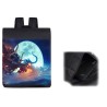PACK MOCHILA Y ESTUCHE luffy vs kaido one piece luna wano younkou material escolar