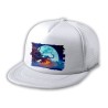 GORRA 5 PANELES REDECILLA TRASERA luffy vs kaido one piece luna wano younkou estilo rapero