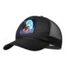 GORRA NEGRA CON REJILLA luffy vs kaido one piece luna wano younkou moda deporte