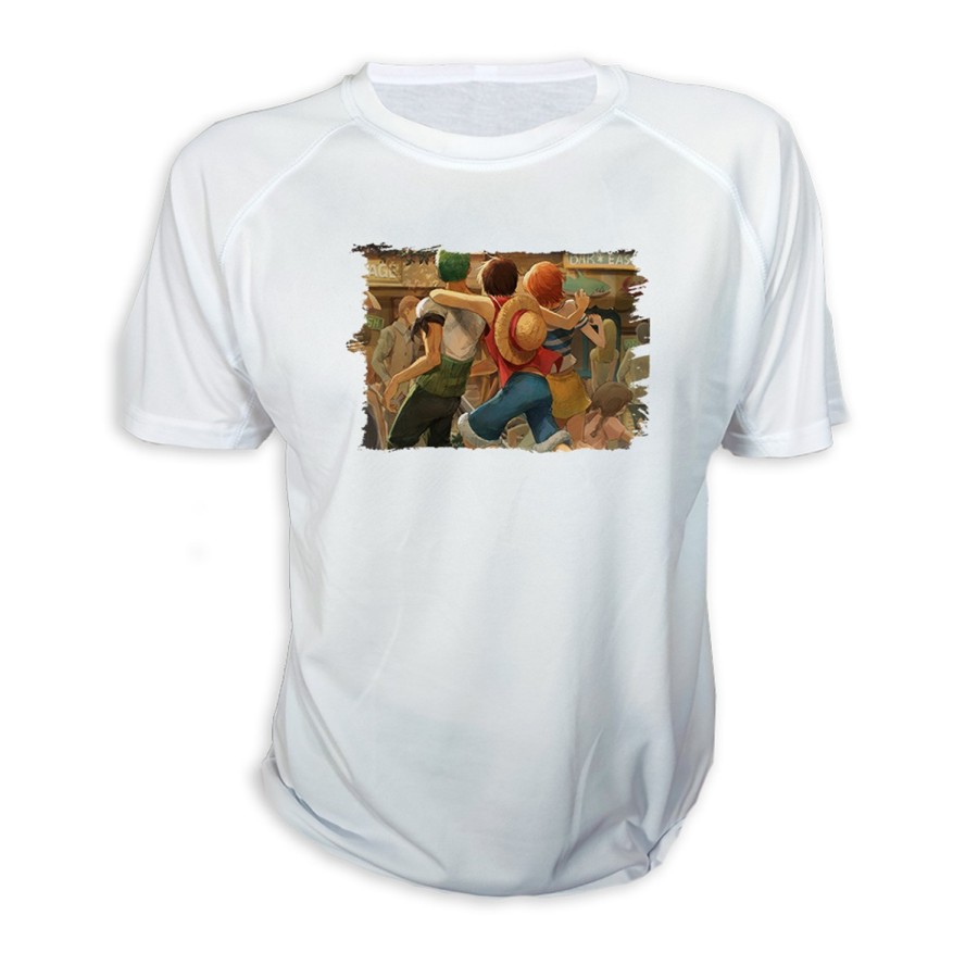 CAMISETA one piece mugiwara east blue piratas zoro nami luffy personalizada