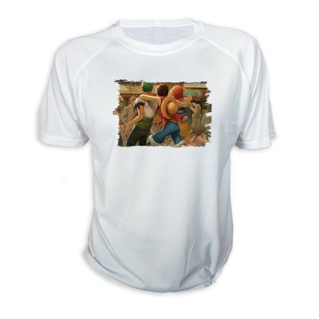 CAMISETA one piece mugiwara east blue piratas zoro nami luffy personalizada