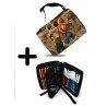 PACK MOCHILA Y ESTUCHE one piece mugiwara east blue piratas zoro nami luffy material escolar
