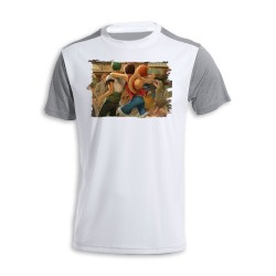 CAMISETA DISEÑO BICOLOR one...
