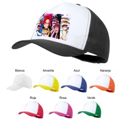 GORRA COLORES one piece nuevos younkous buggy shanks teach luffy color personalizada