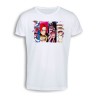 CAMISETA TACTO ALGODÓN one piece nuevos younkous buggy shanks teach luffy cómoda personalizada