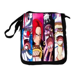 BANDOLERA REPORTERO MEDIANA BOLSO one piece nuevos younkous buggy shanks teach luffy bolsa mochila hombro