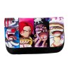 ESTUCHE NECESER DE LONA one piece nuevos younkous buggy shanks teach luffy unisex negro monedero billetera