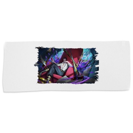 TOALLA GIMNASIO GYM ABSORBENTE dracule mihawk castillo espadachín one piece zoro suave con bolsita