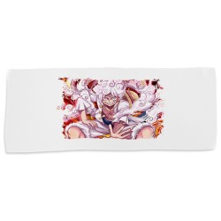 TOALLA GIMNASIO GYM ABSORBENTE one piece luffy forma gear 5 hito no mi pirata nika suave con bolsita
