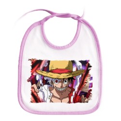 BABERO COLORES luffy nika recompensa one piece mugiwara rey pirata personalizado bebe