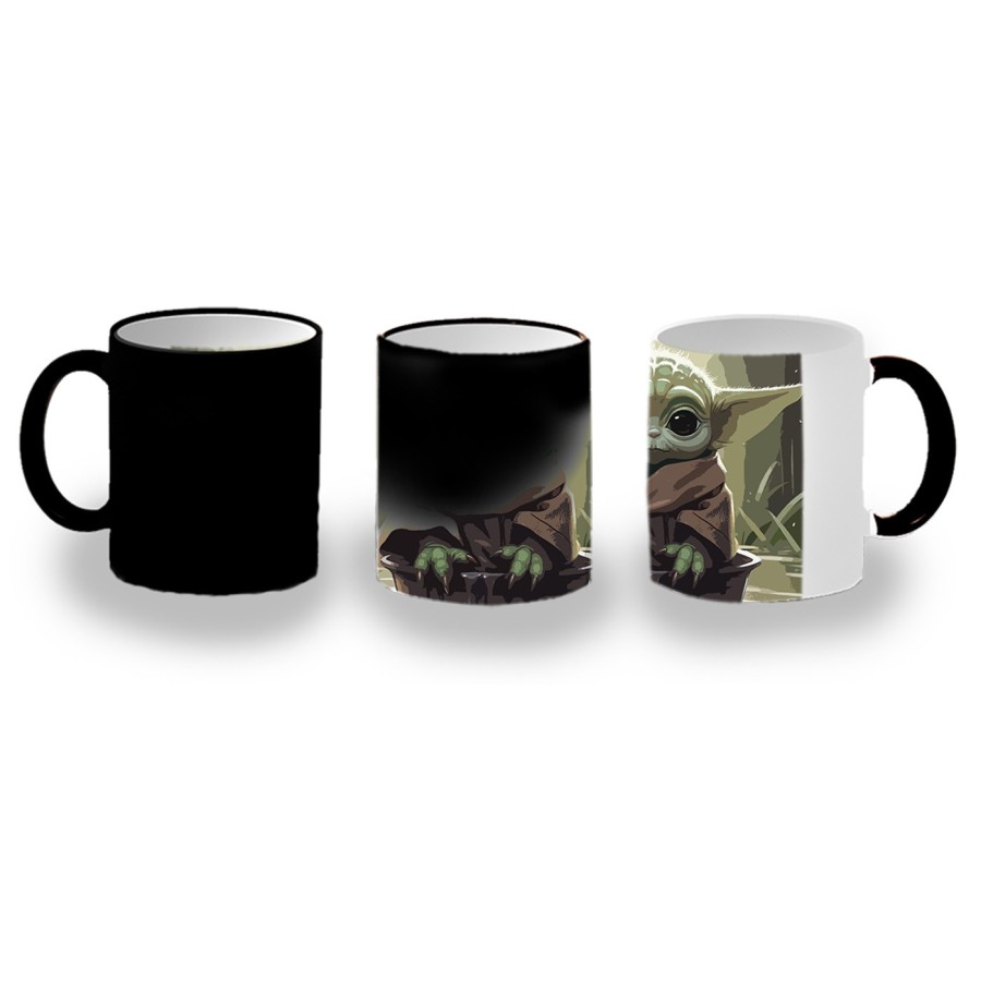 TAZA MÁGICA bebe alien maestro serie galaxia planeta personalizada