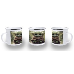 TAZA METALICA bebe alien...