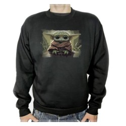 SUDADERA NEGRA bebe alien...