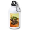 BIDON 400ML METALICO bebe alien maestro serie guerra galaxia universo para viaje y deporte