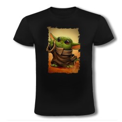 CAMISETA NEGRA bebe alien...