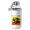 BIDON DE 420 ML CON FUNDA DE NEOPRENO bebe alien maestro serie guerra galaxia universo tapon seguridad