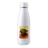 BIDON 700 ML ACERO INOXIDABLE bebe alien maestro serie guerra galaxia universo tapon seguridad botella