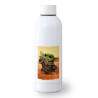 BIDON 500 ML ACERO INOXIDABLE bebe alien maestro serie guerra galaxia universo deporte deportivo botella senderismo