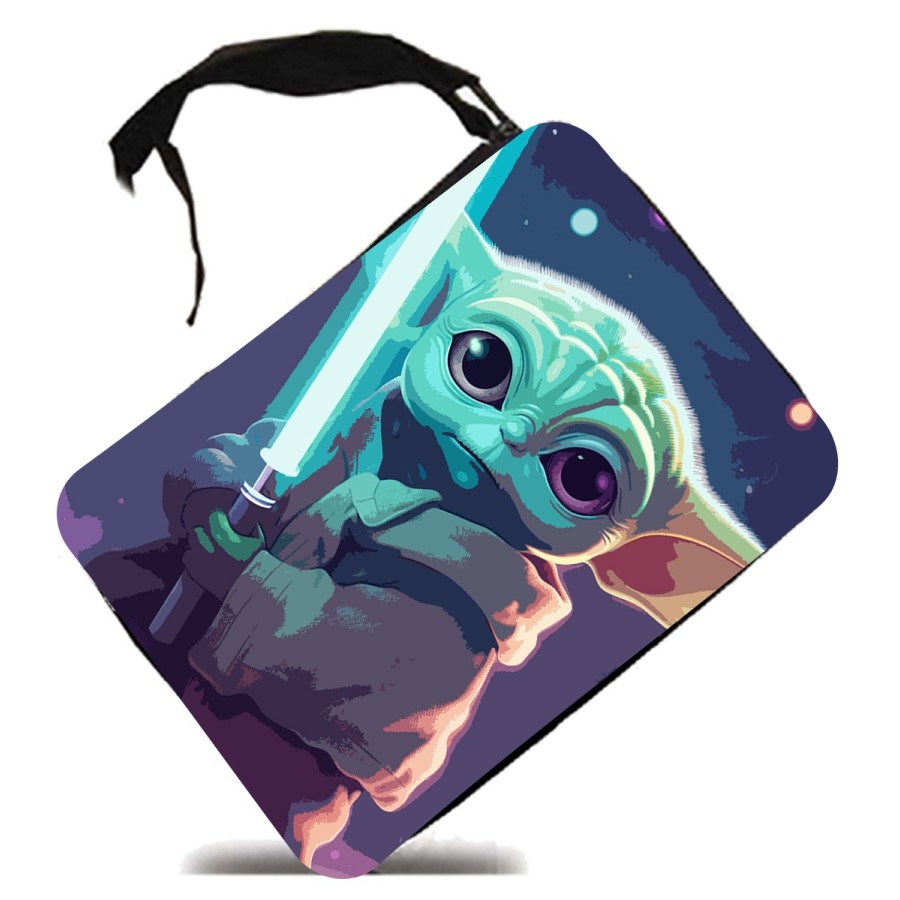 ESTUCHE bebe alien maestro sable fuerza galaxia aventura escolar case