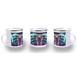 TAZA METALICA bebe alien...