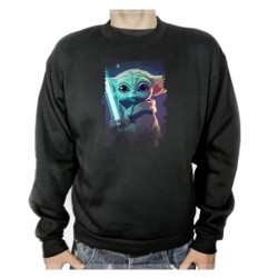 SUDADERA NEGRA bebe alien...