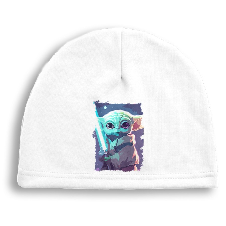 GORRO DEPORTIVO bebe alien maestro sable fuerza galaxia aventura deporte running correr