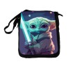 BANDOLERA REPORTERO MEDIANA BOLSO bebe alien maestro sable fuerza galaxia aventura bolsa mochila hombro