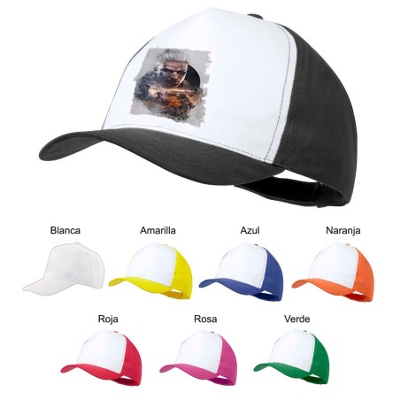 GORRA COLORES cazador recompensas medieval brujo guerrero folclore color personalizada