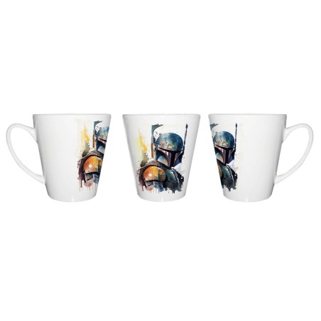 TAZA CÓNICA guerrero tirador elite galactico estelar serie heroe conica personalizada
