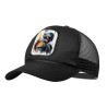 GORRA NEGRA CON REJILLA guerrero tirador elite galactico estelar serie heroe moda deporte