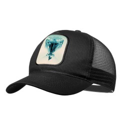 GORRA NEGRA CON REJILLA...