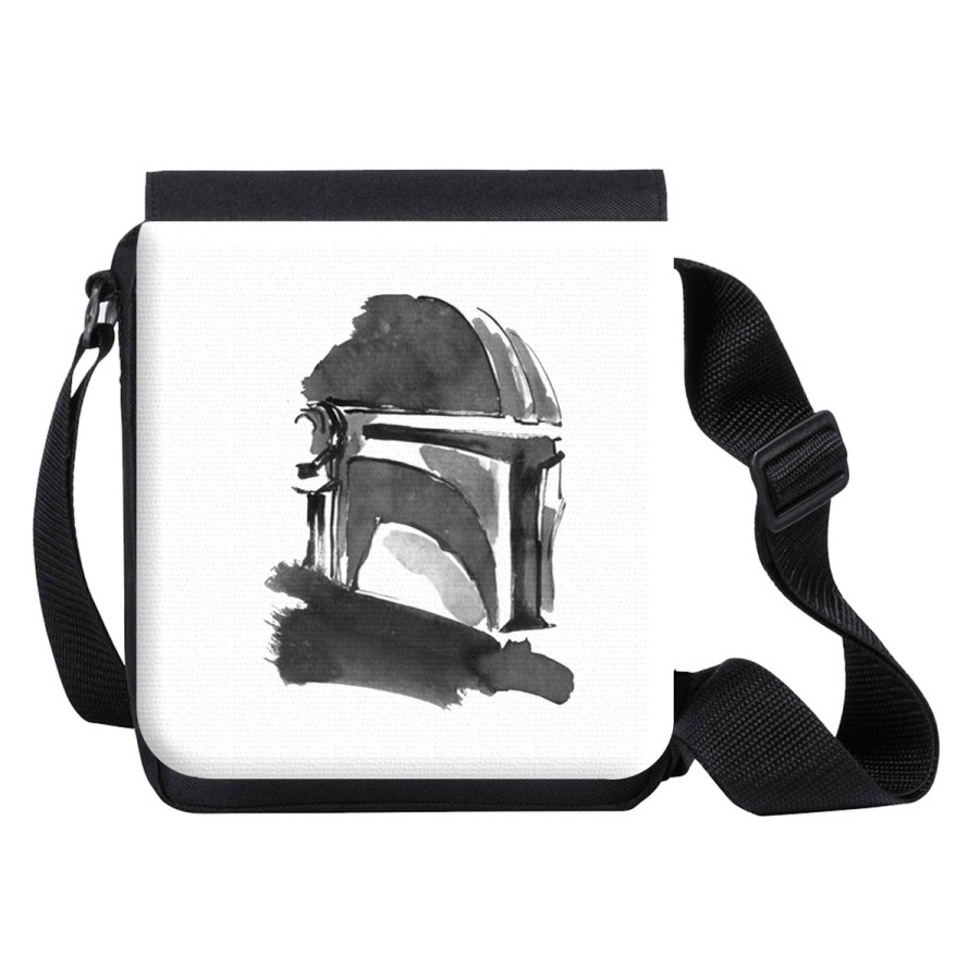 BANDOLERA PEQUEÑA guerra galaxia cazador mercenario heroe fanart bolso personalizada