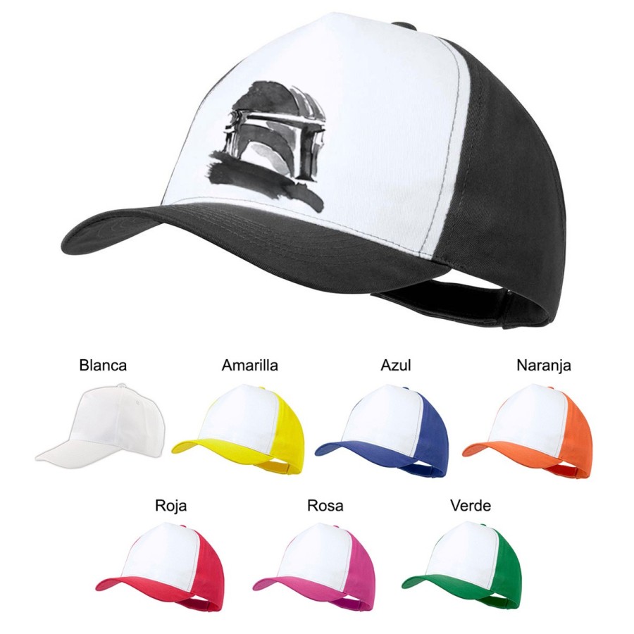 GORRA COLORES guerra galaxia cazador mercenario heroe fanart color personalizada