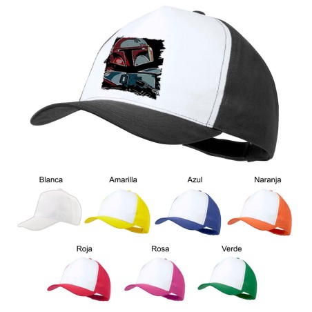 GORRA COLORES cazador de recompensas elite heroe galaxia guerra color personalizada